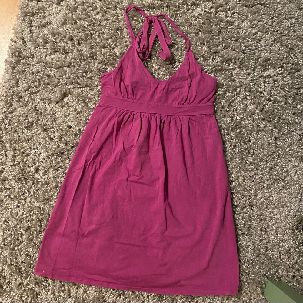 Victoria’s Secret Bra Top Halter Dress Pink Sz S
